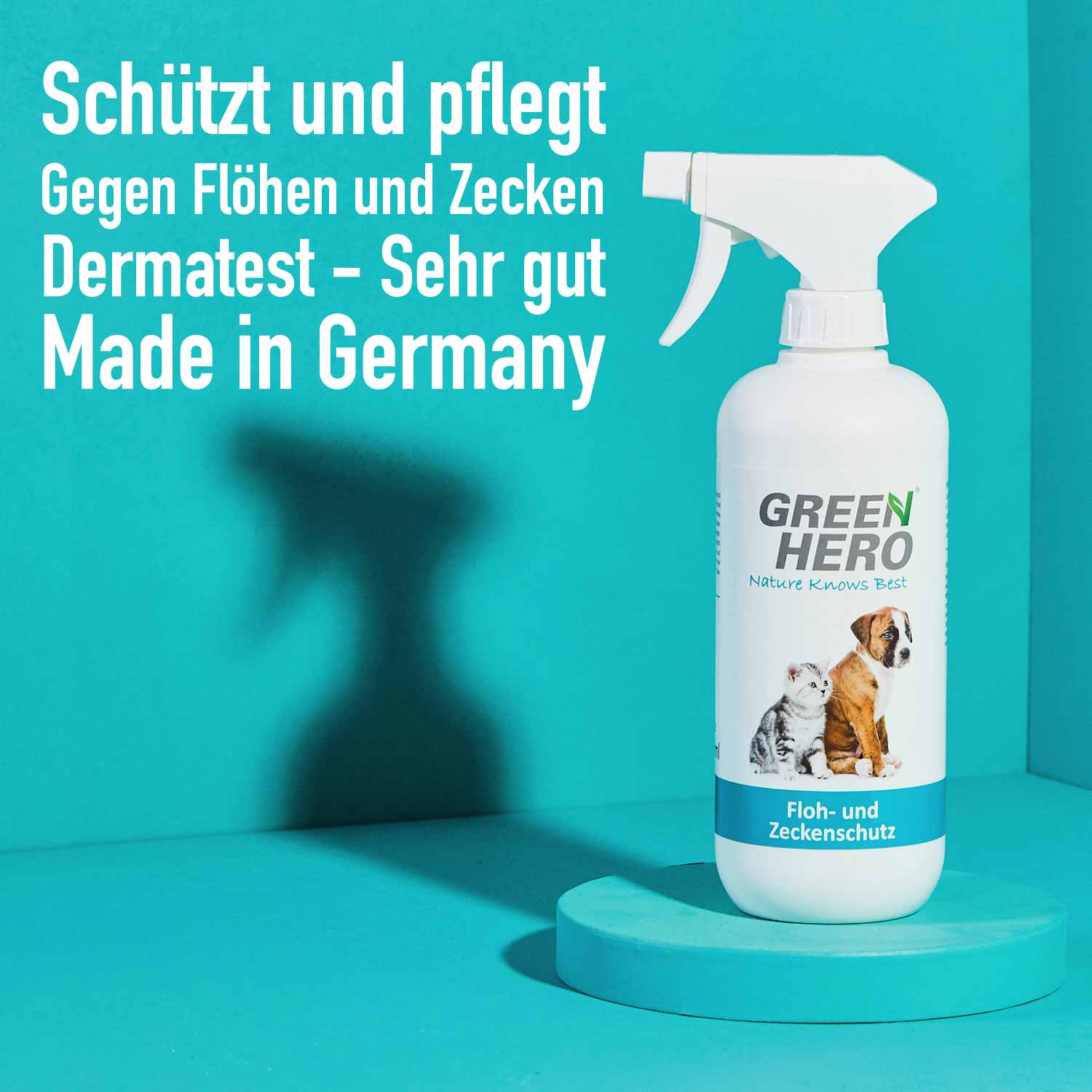 Floh- und Zeckenschutz für Hunde und Katzen