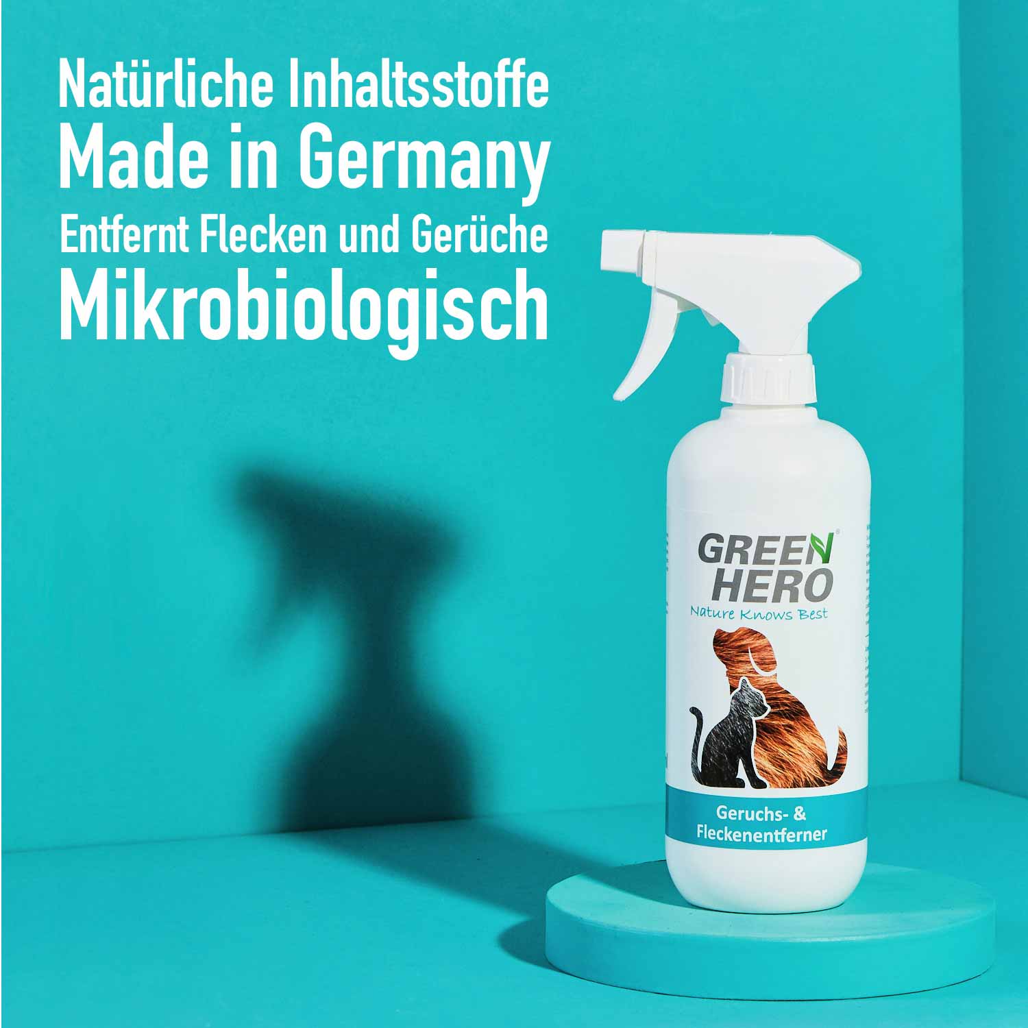 Green Hero Geruchsentferner und Fleckenentferner